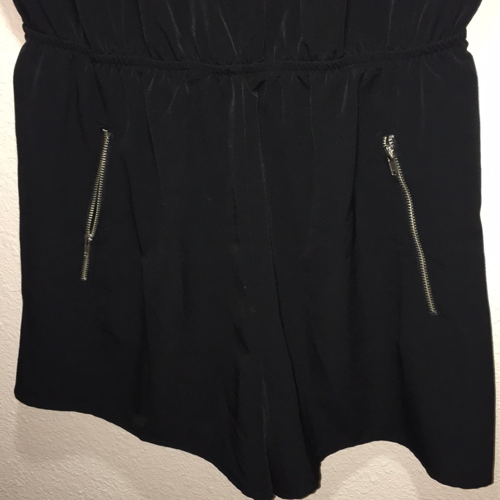 SEXY Romper w/ Short Shorts & Wide Neck - Picture 4 of 4
